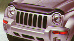 Air Deflector, Front Tinted With Jeep Logo