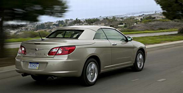 Кабриолет Chrysler Sebring выходит на мировой рынок