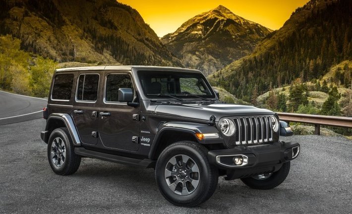 Обновлённый Jeep Wrangler поступит на рынок РФ с апреля 2018 года